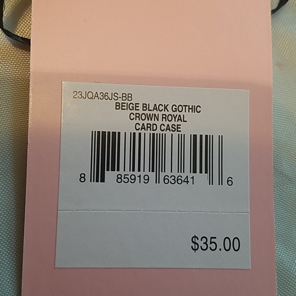 Juicy Couture crown royal card case NWT - Picture 5 of 6